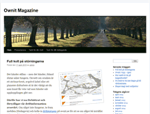 Tablet Screenshot of magazine.ownit.se
